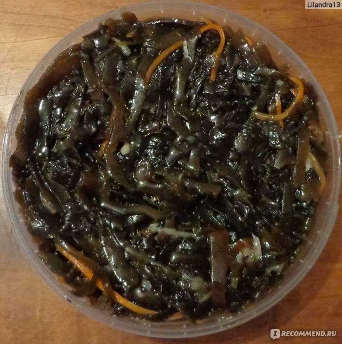 Как приготовить салат с морской капустой по-корейски