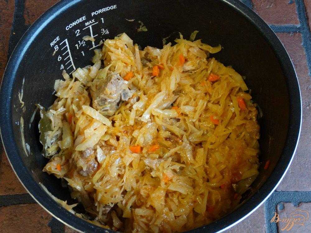 Тушеная капуста в мультиварке – 10 очень вкусных рецептов с фото пошагово