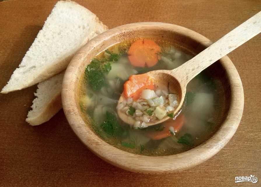 Гречневый суп классический на мясном бульоне с картошкой рецепт