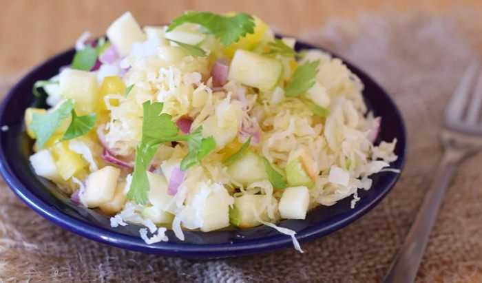 Салат с капустой - 302 домашних вкусных рецепта приготовления