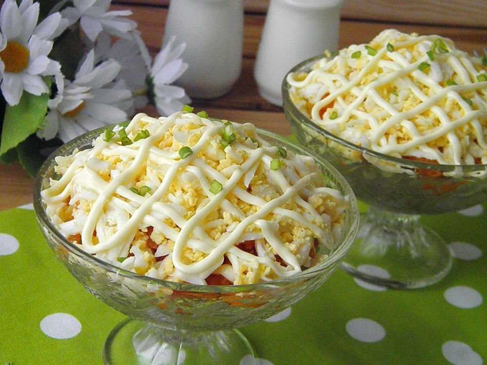 Рецепты салатов простые и вкусные в домашних условиях с фото пошагово недорого