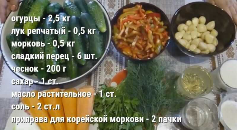 Рецепт салата огурцы и репчатый лук