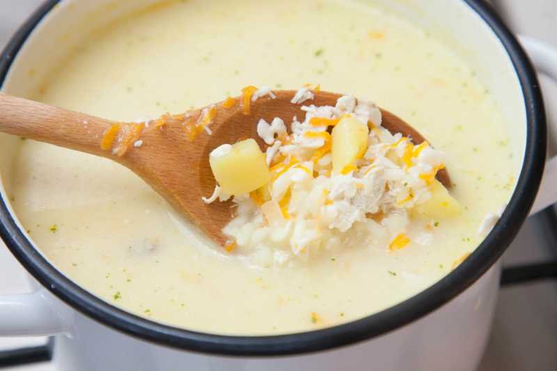 Суп с сыром плавленным рецепт с фото пошагово