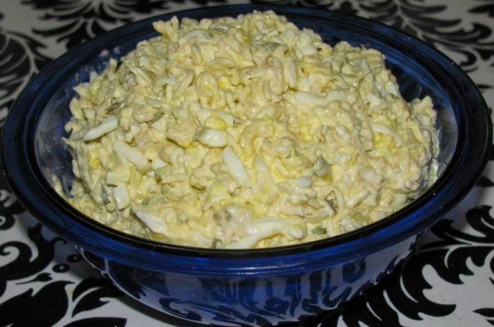 Рецепты салатов из вермишели быстрого приготовления