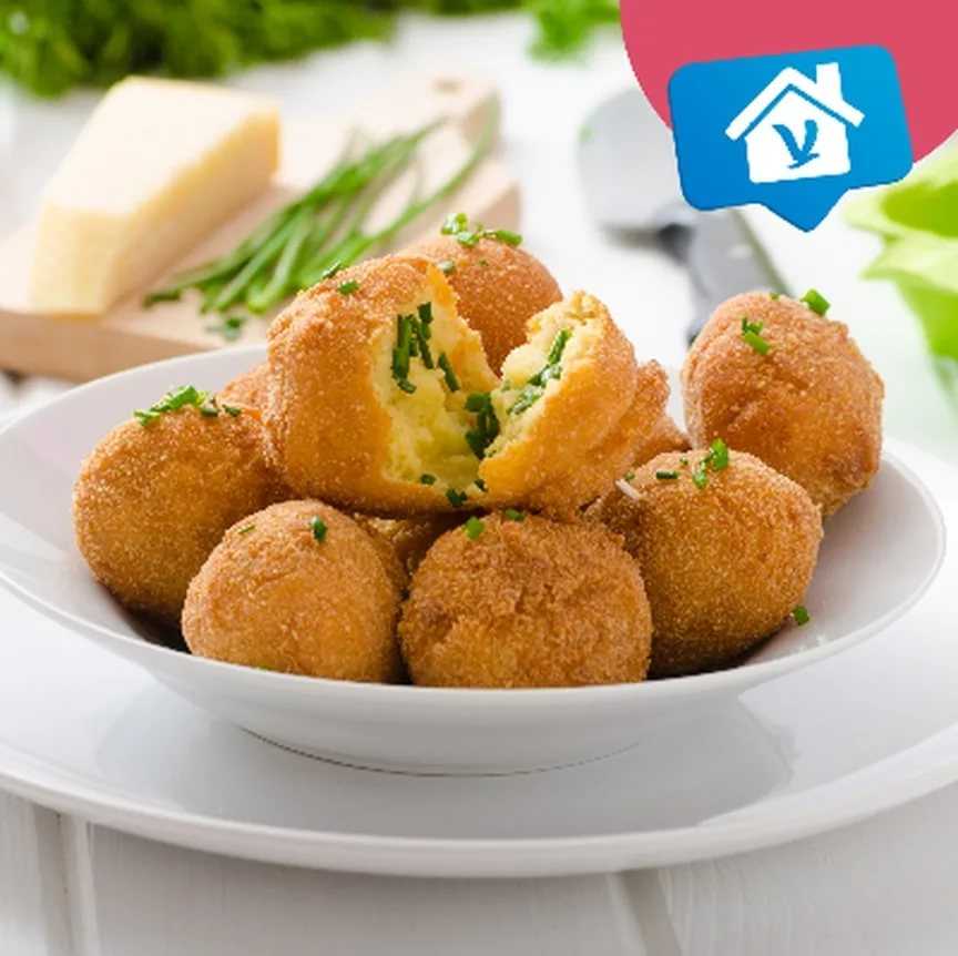 Картофельные шарики с сыром рецепт с фото пошагово - 1000.menu
