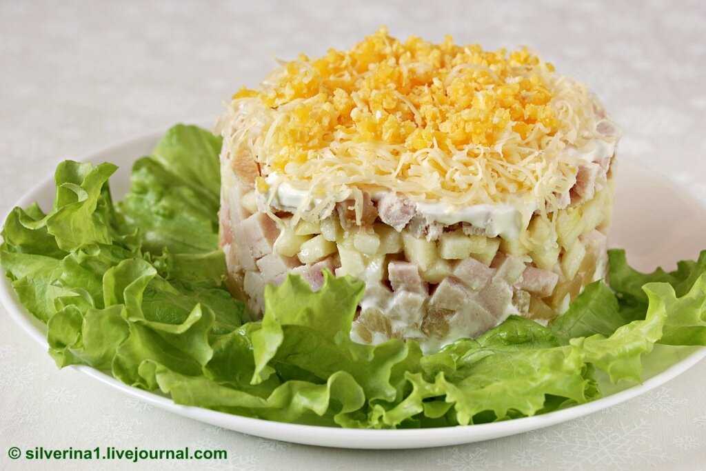 Салат ананас картинки
