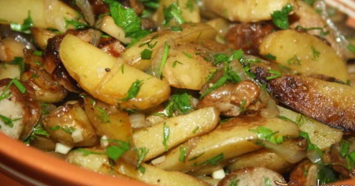 Жареная картошка – 10 рецептов приготовления на сковороде с пошаговыми фото