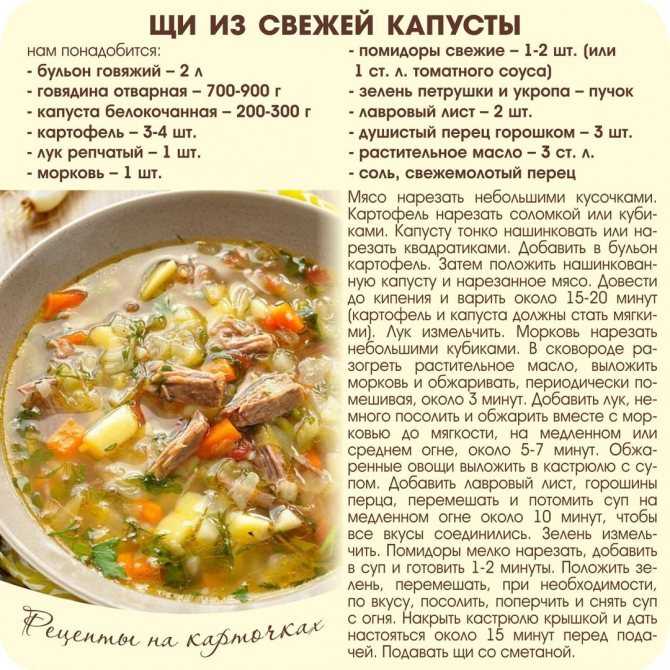 Щи из квашеной капусты - 10 пошаговых рецептов приготовления с фото