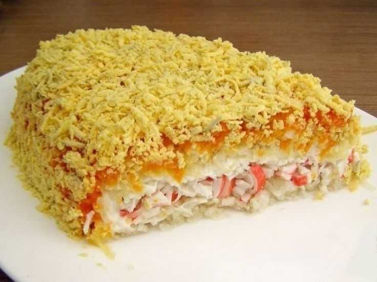 Салат с крабовыми палочками - 10 очень вкусных и простых рецептов с фото пошагово