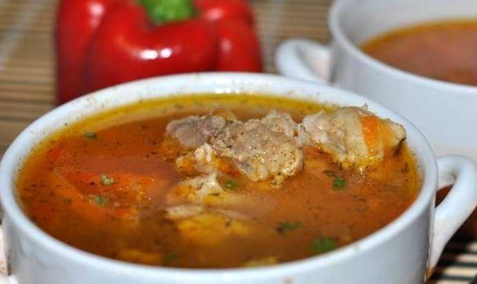 Гороховый суп со свининой классический рецепт | меню недели