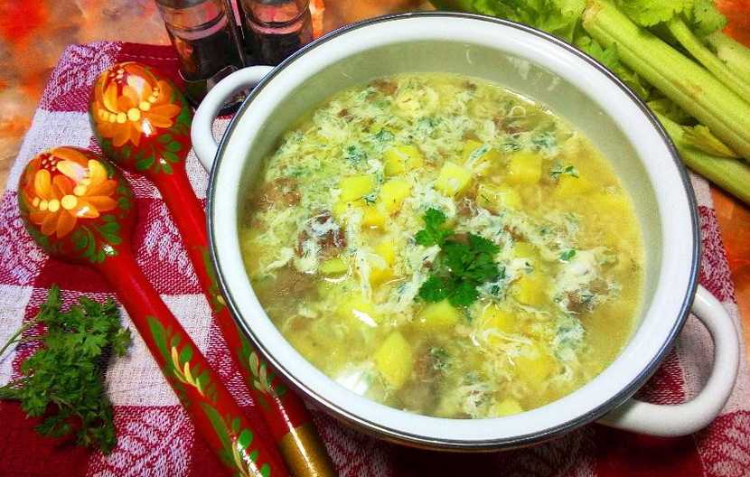 Суп с яйцом и курицей рецепт с фото пошагово - 1000.menu