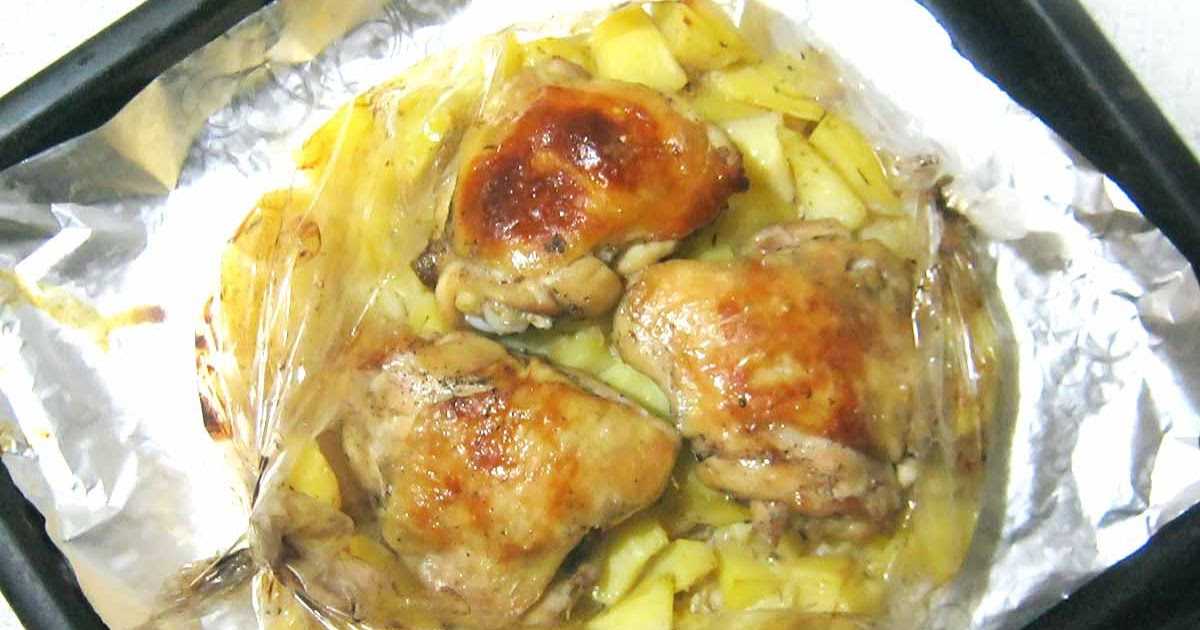 Курица с картошкой запеченные в духовке – 10 самых вкусных рецептов