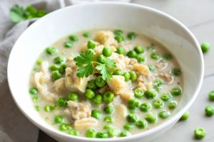 Овощной гороховый суп