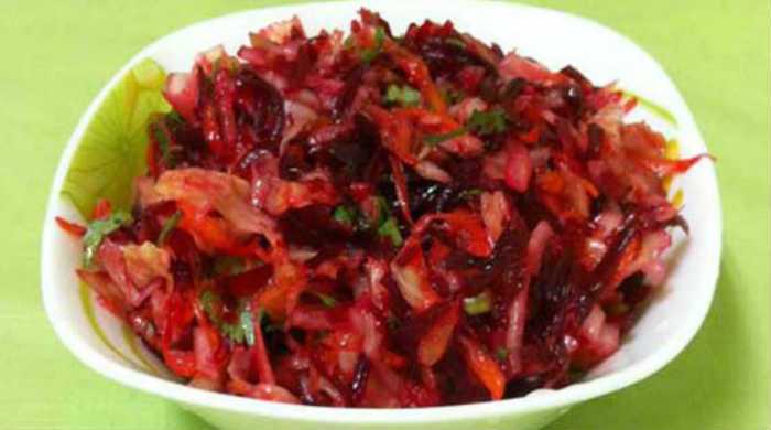 Винегрет с квашеной капустой — 3 классических рецепта вкусного салата