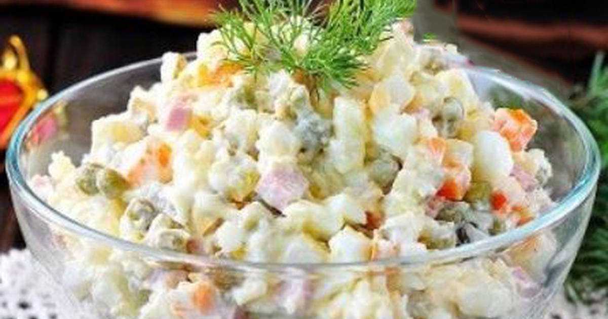 Салат оливье рецепт классический с курицей и солеными огурцами рецепт