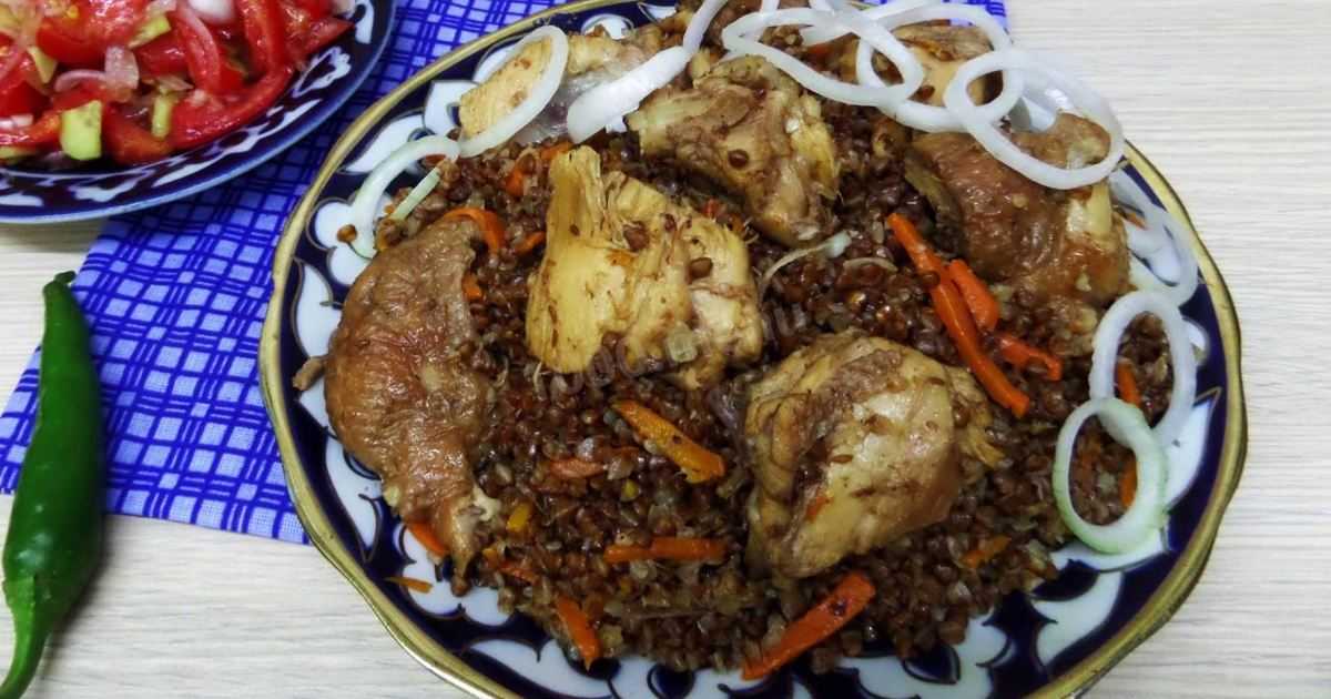 Гречневый суп с курицей