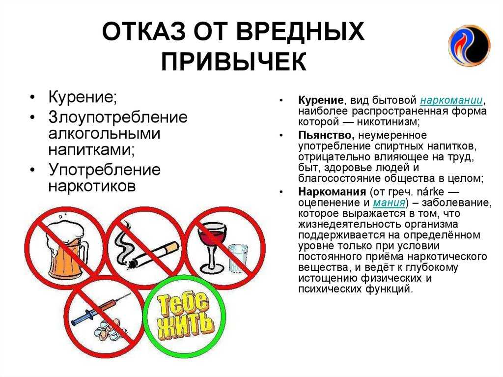 Проект профилактика вредных привычек