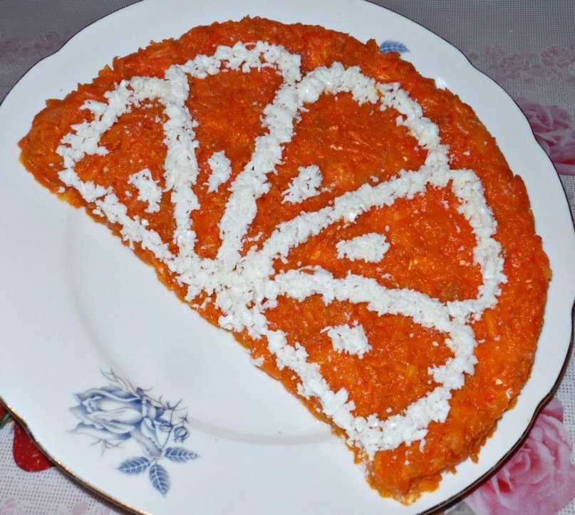 Салат апельсиновая долька  - вкусная и яркая закуска для праздничного меню: рецепты с фото и видео