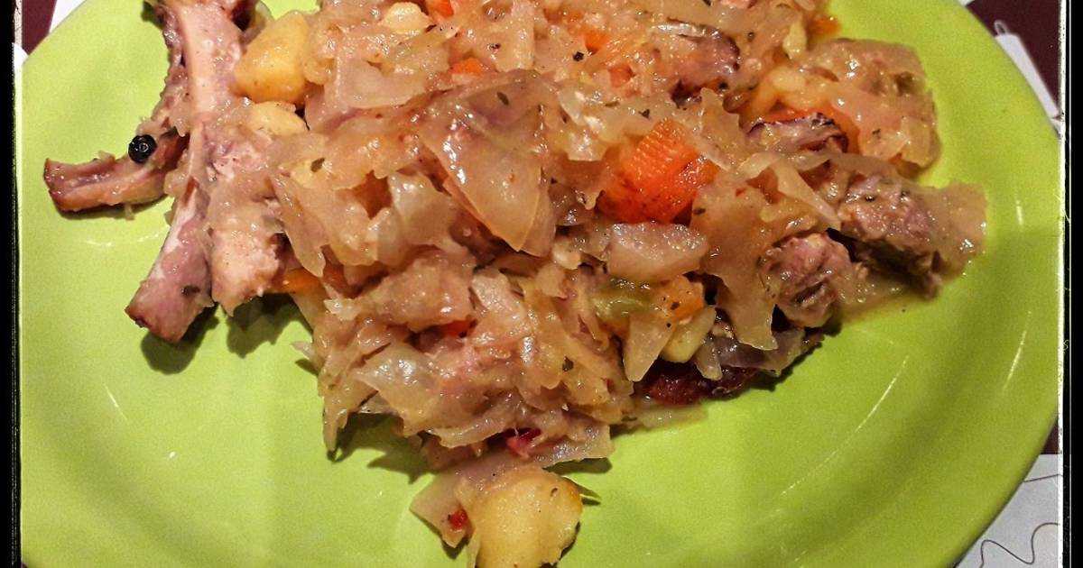 Картошка с мясом и капустой (12 рецептов с фото) - рецепты с фотографиями на поварёнок.ру