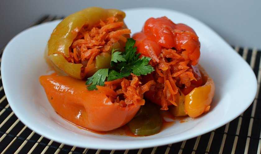 Салат с болгарским перцем и корейской морковью рецепт с фото пошагово - 1000.menu