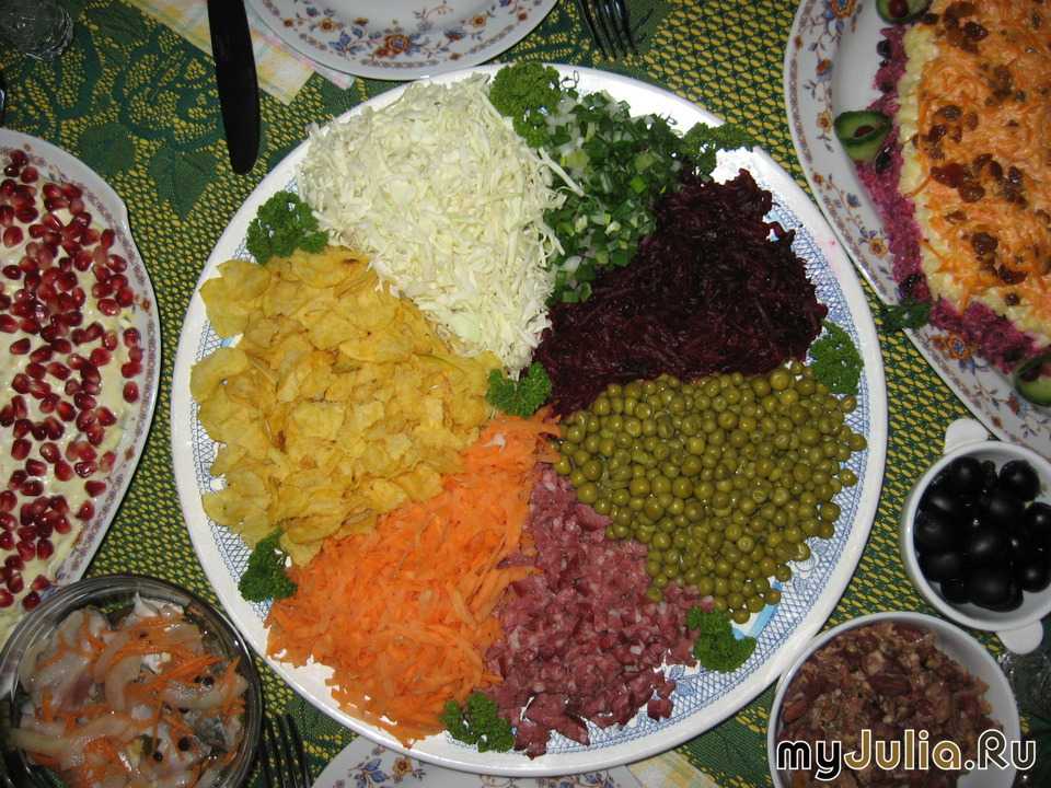 Весеннее настроение круглый год — салат ромашка