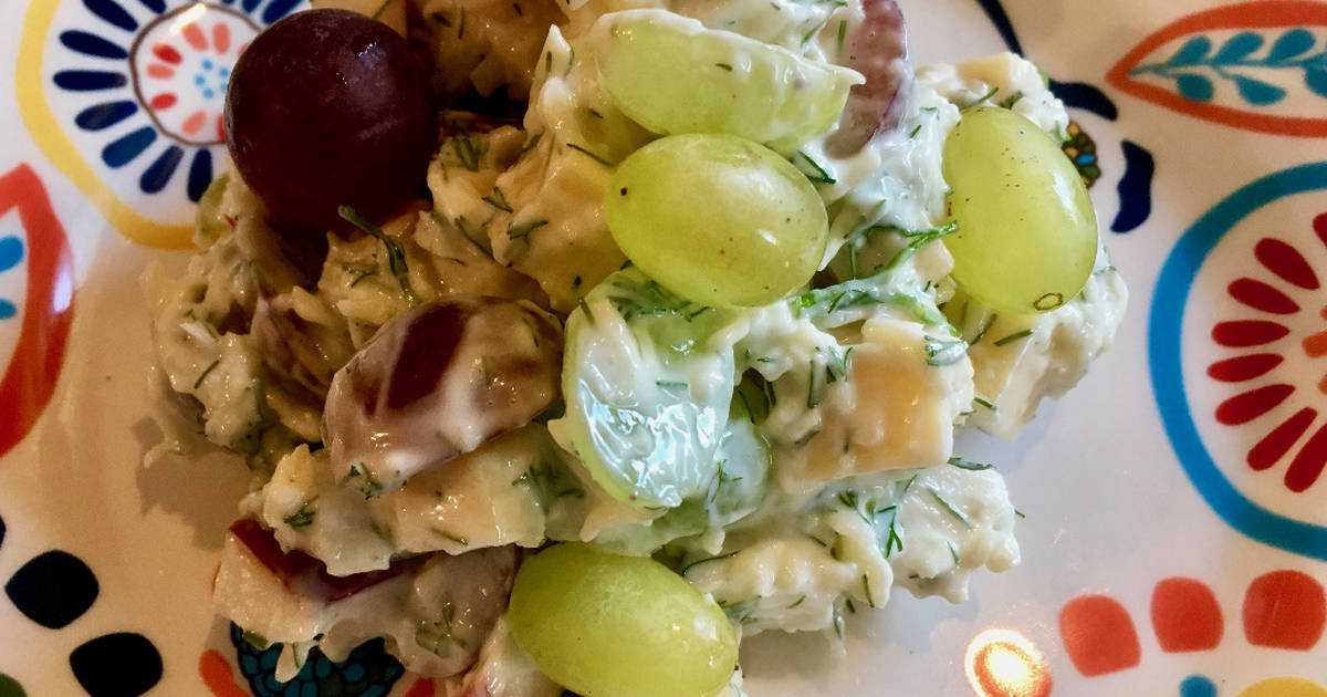 Салат тиффани с курицей и виноградом: 10 рецептов