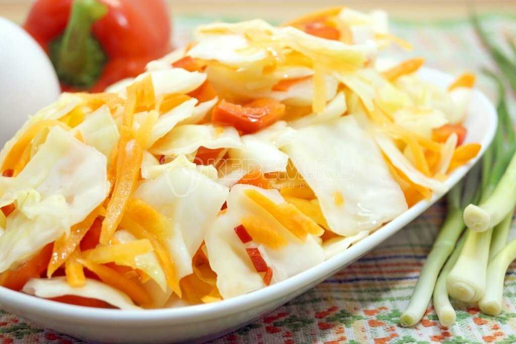 Капуста жареная на сковороде — очень вкусные рецепты
