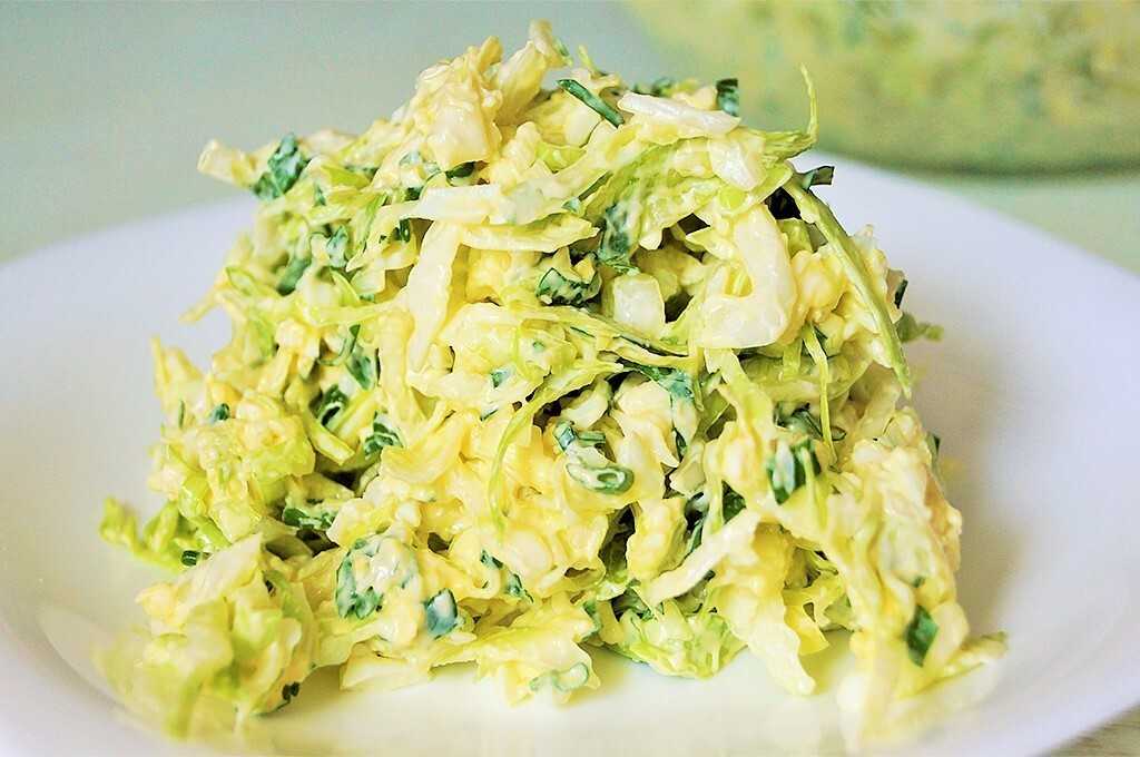 Салат с плавленным сыром