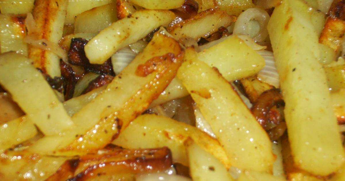 Жареная картошка – 10 рецептов приготовления на сковороде с пошаговыми фото