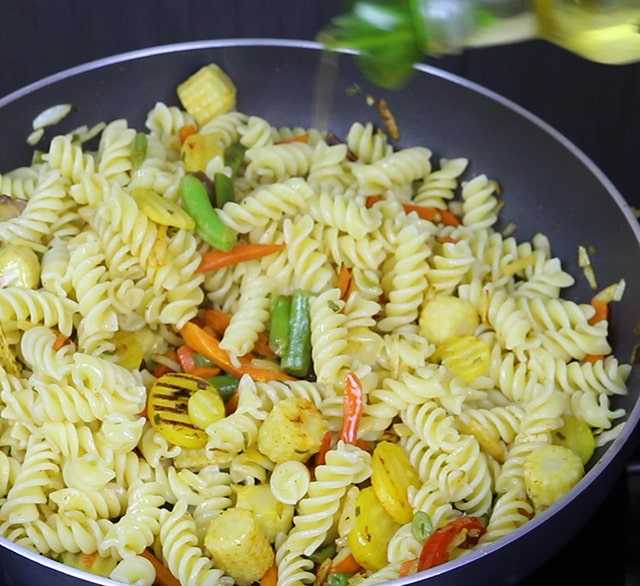 Макароны с овощами - 1216 рецептов: салаты | foodini