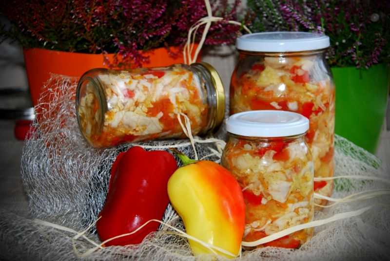 Салат с болгарским перцем