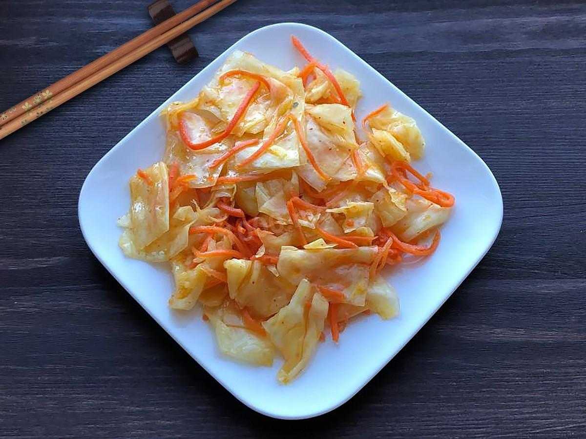 Ароматная капуста по-корейски – кулинарный рецепт