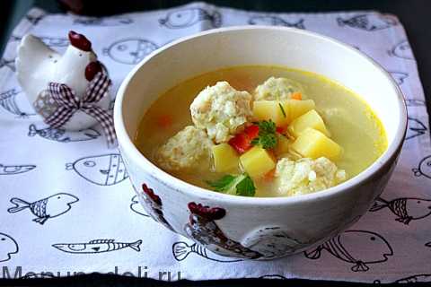 Суп с фрикадельками из фарша - 8 самых вкусных пошаговых рецептов