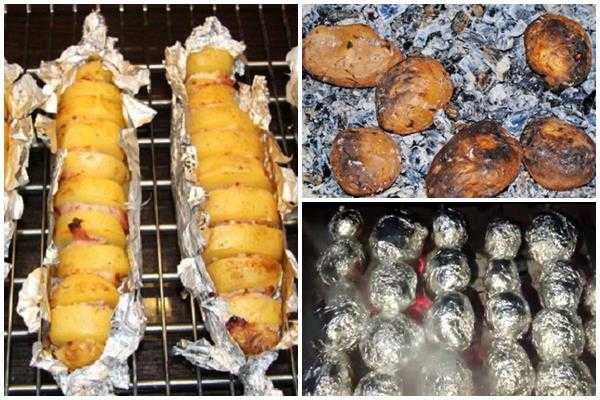 5 самых вкусных способов приготовления картошки на костре