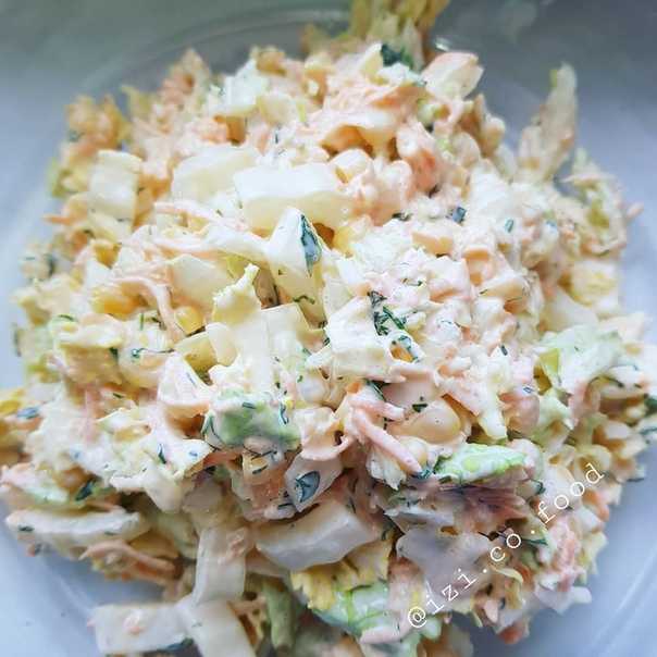18 лучших пп салатов с капустой ➝ диетические рецепты