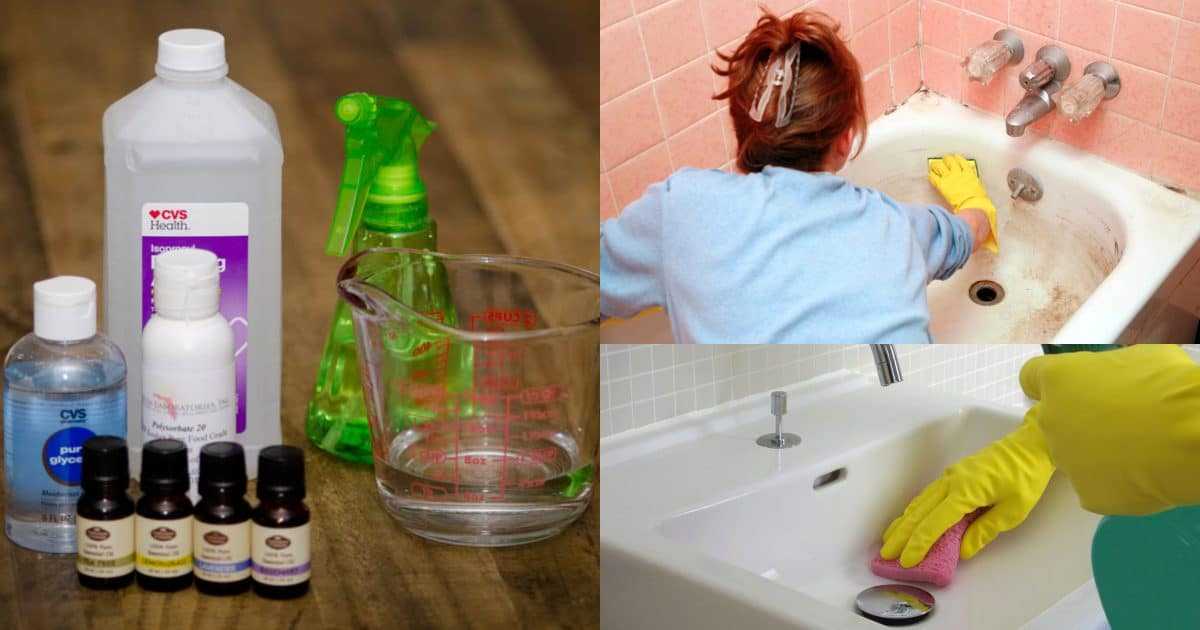 Почистить ванну домашними средствами