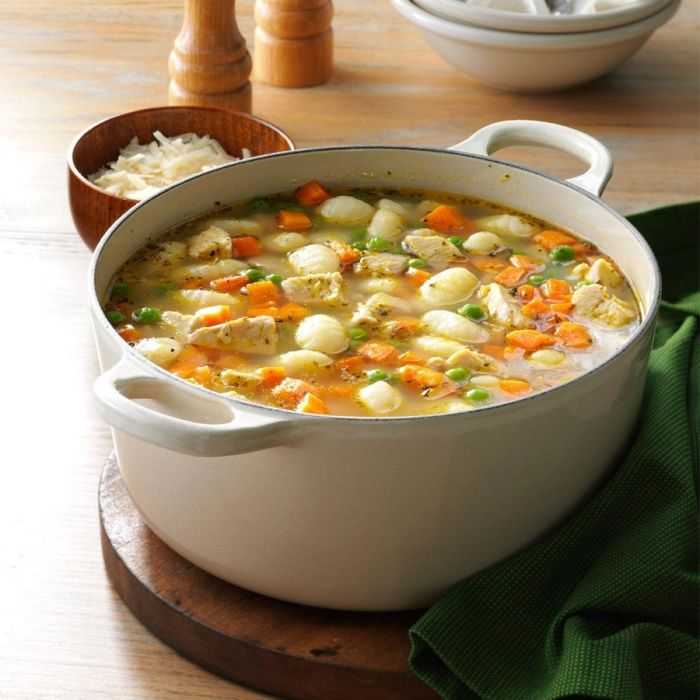 Суп с клёцками на курном бульоне - 5 пошаговых рецептов приготовления