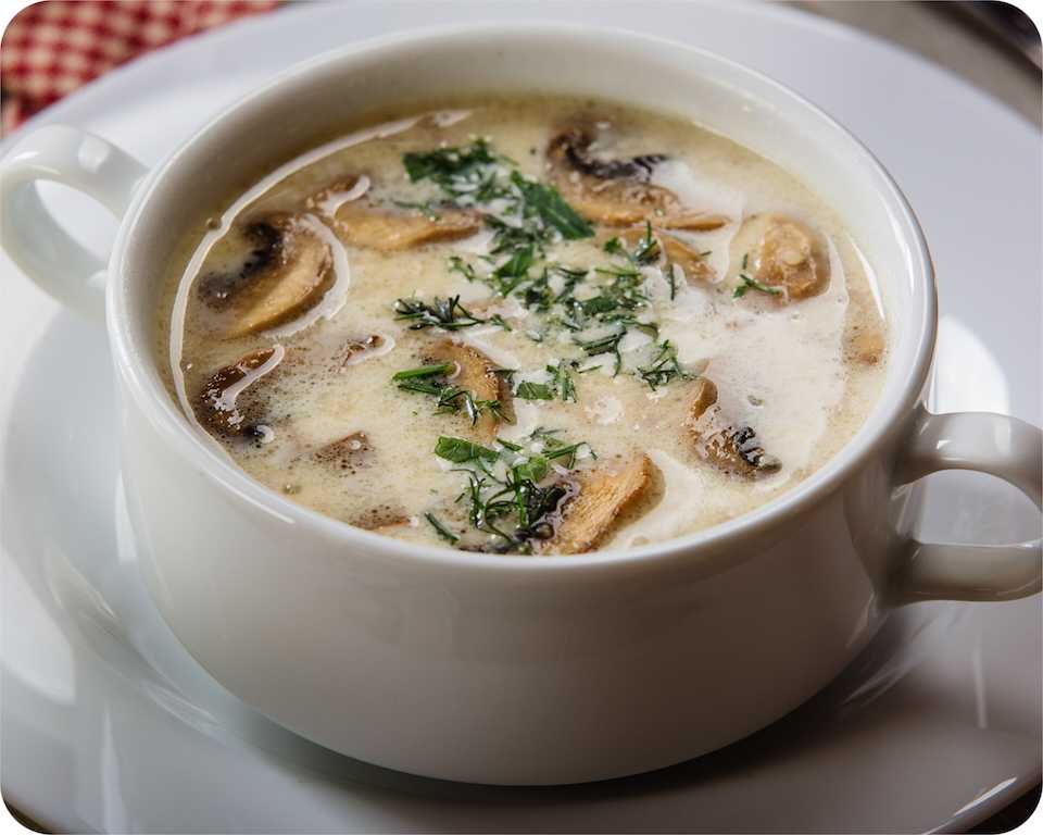 Суп с шампиньонами и картофелем рецепт с фото