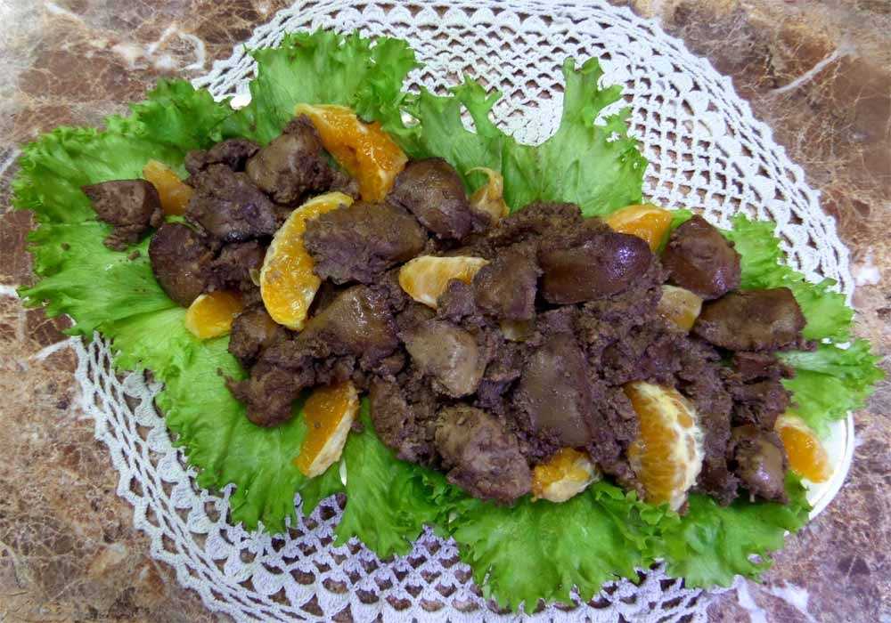 Куриная печень салат рецепты с фото простые и вкусные рецепты