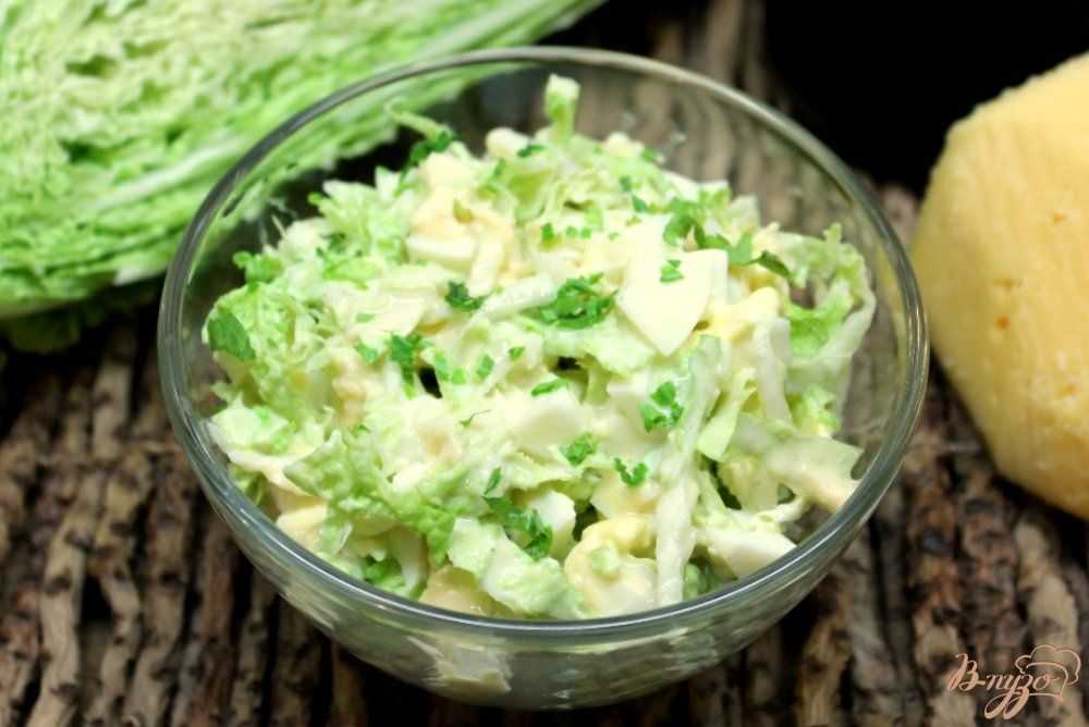 Салат из свежей капусты с рецепт с фото очень вкусный