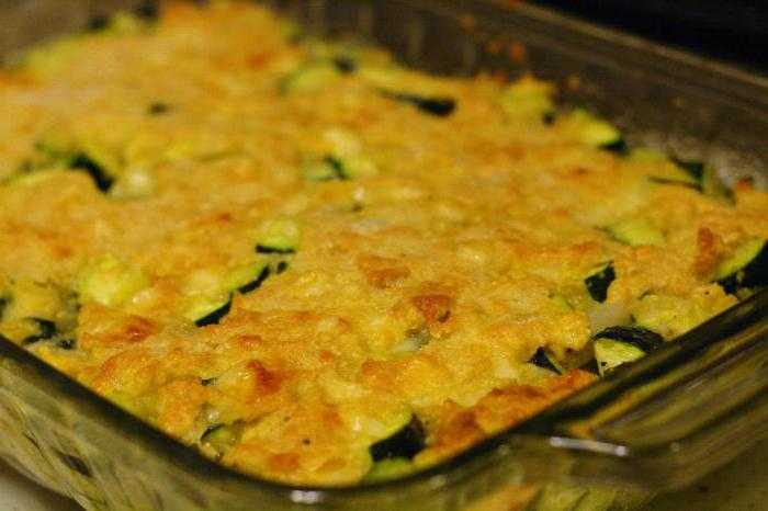 Перловка на гарнир с кабачками, грибами, курицей