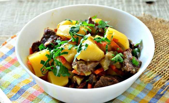 Овощное рагу в духовке с мясом и картошкой рецепт с фото пошагово и видео - 1000.menu