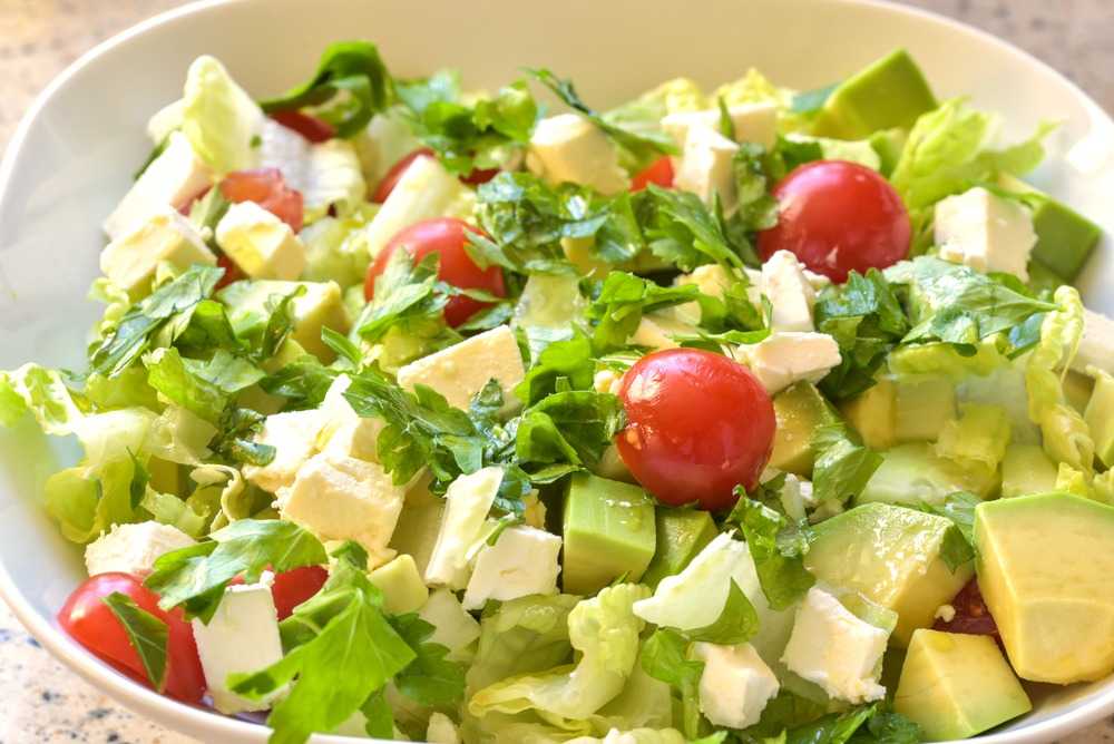Салат с сыром фета рецепты с фото простые