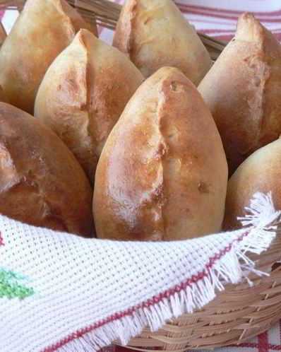 Молдавские пирожки из постного теста с капустой в духовке - вэрзэре