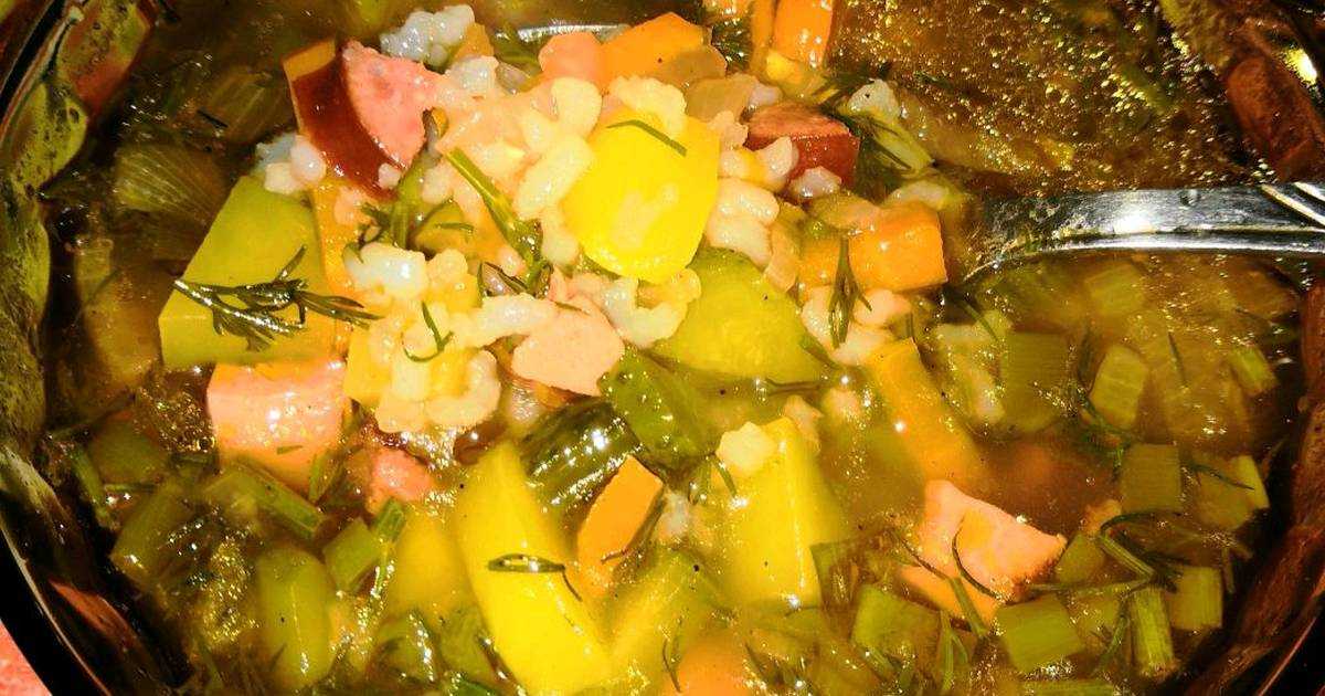 Рассольник классический с перловкой и солеными огурцами рецепт с фото пошагово и видео - 1000.menu
