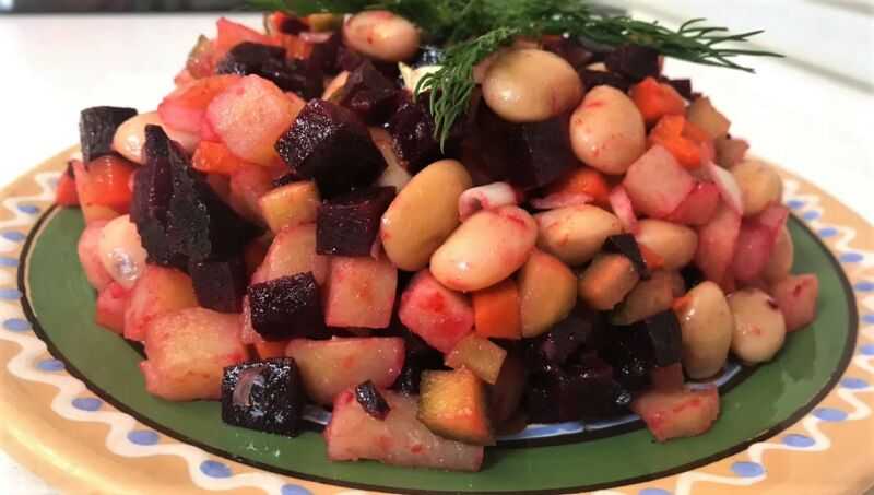 Винегрет с селедкой