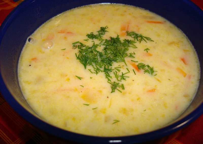Как приготовить сырный суп как в перчини