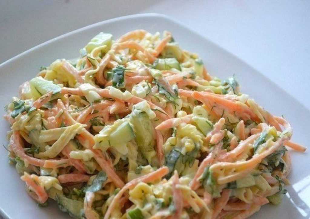 Простые салатики на каждый день