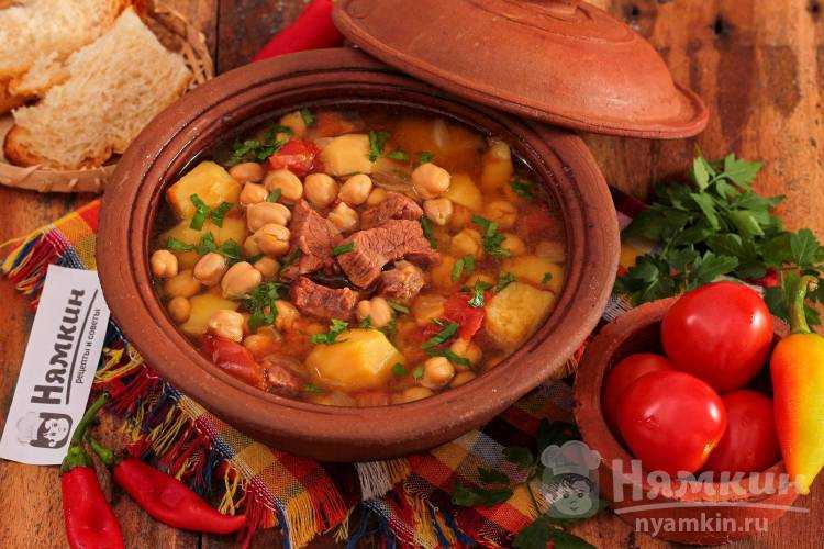 Азербайджанский суп пити в горшочках - кулинарный рецепт с пошаговыми инструкциями | foodini