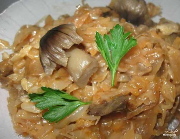 Пирог с капустой и грибами – 9 рецептов приготовления